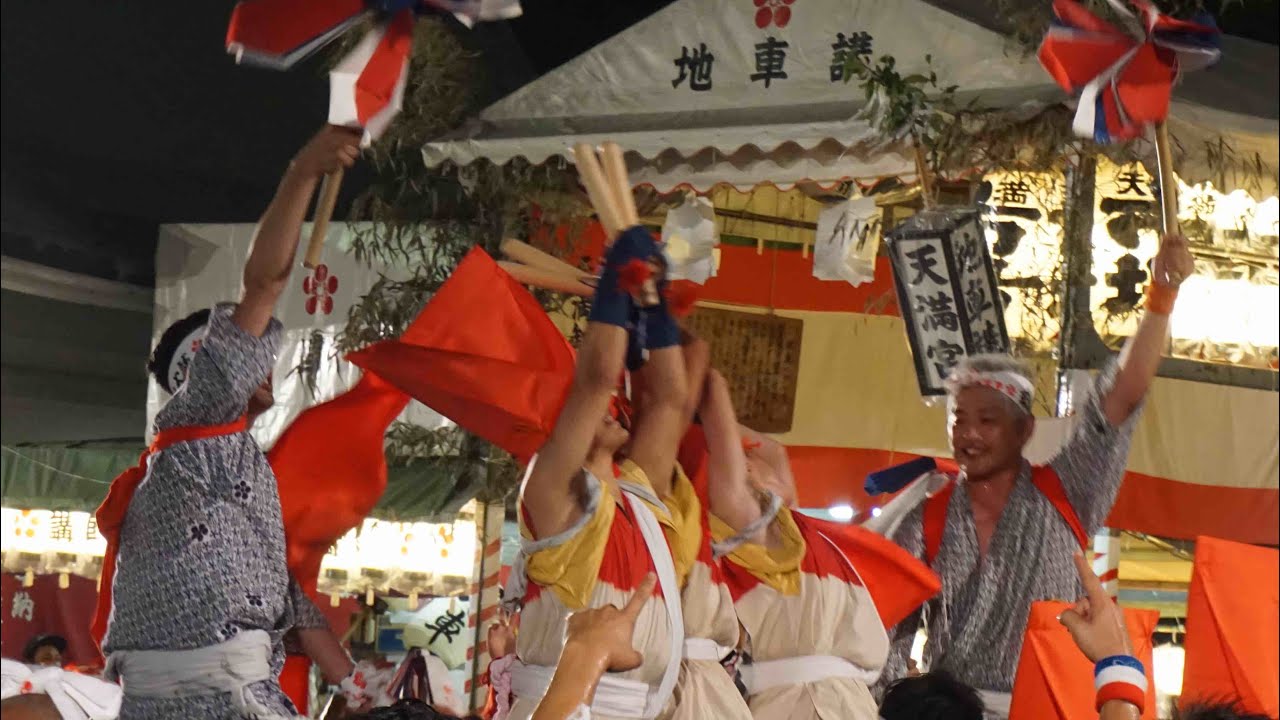 平成29年 天神祭 催太鼓宮入 大阪天満宮