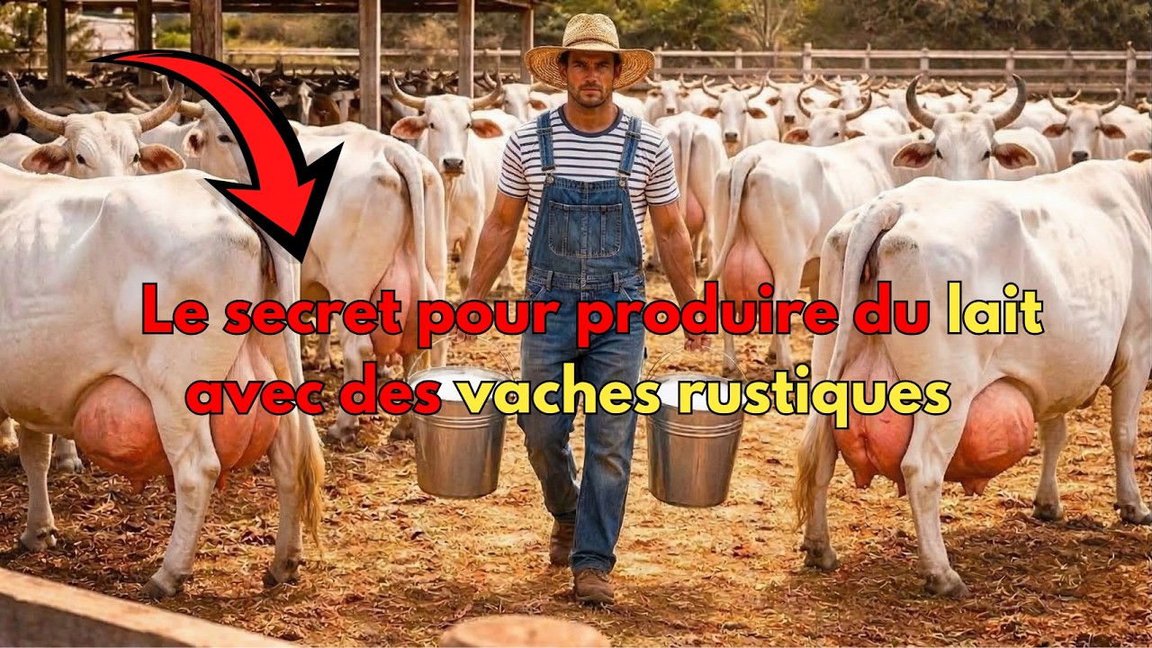 Le secret pour produire du lait avec des vaches rustiques (sans race pure).