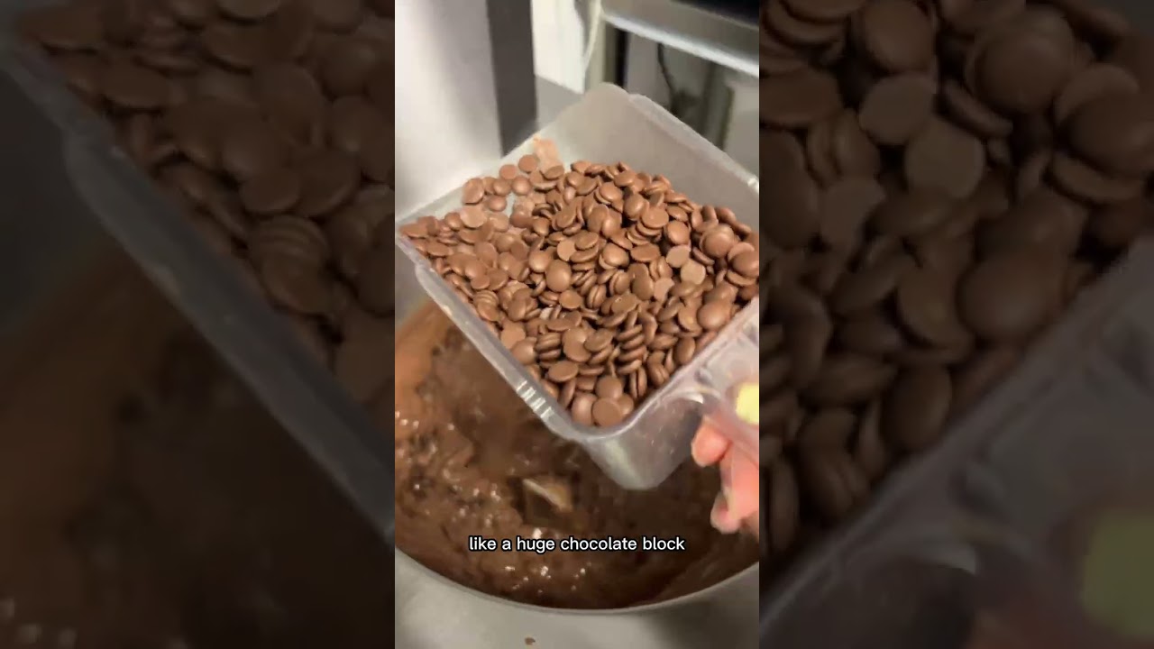 Our NEW high tech chocolate machine! #chocolate