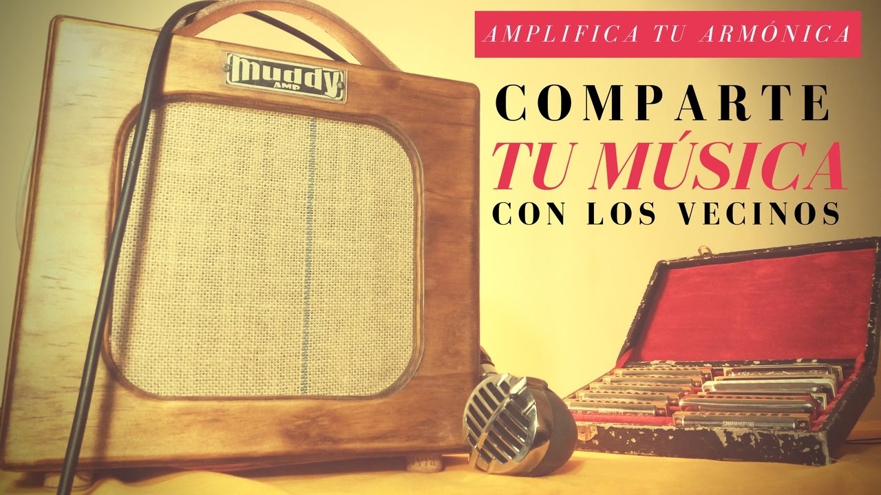 Amplificación y armónica - Comparte tu música con los vecinos