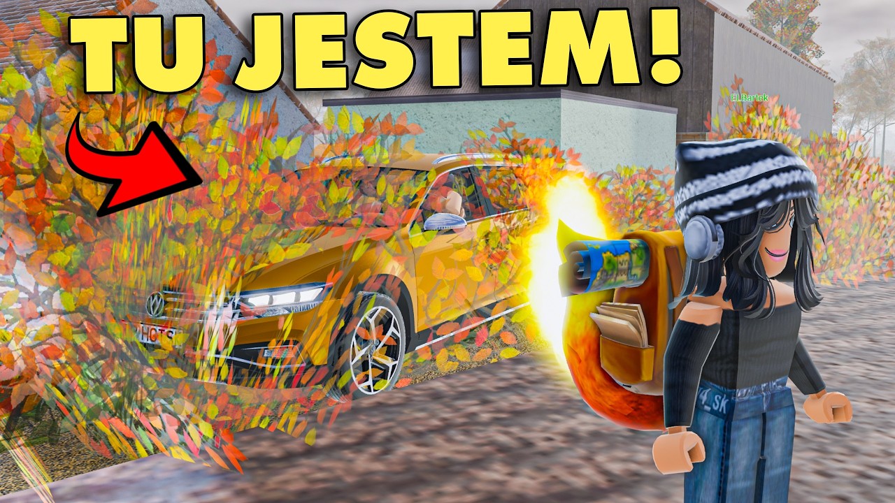 CHOWANY NA SESJI PUBLICZNEJ Z WIDZAMI w PCD - Hogaty i Bartek w Roblox - Polish Car Driving