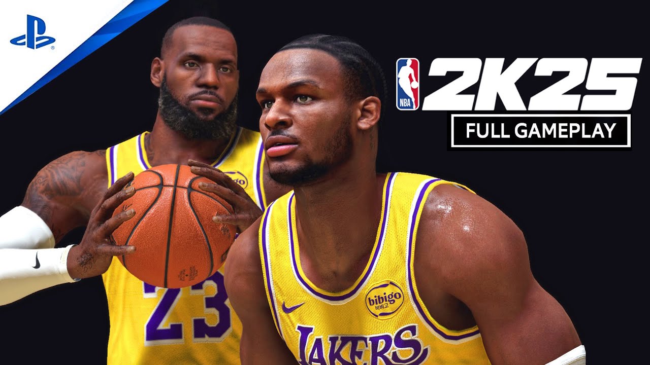 NBA 2K25 (PS5) GAMEPLAY - LeBron x Bronny NBA Debut! Lakers vs Nuggets (4K Ray Tracing Concept)