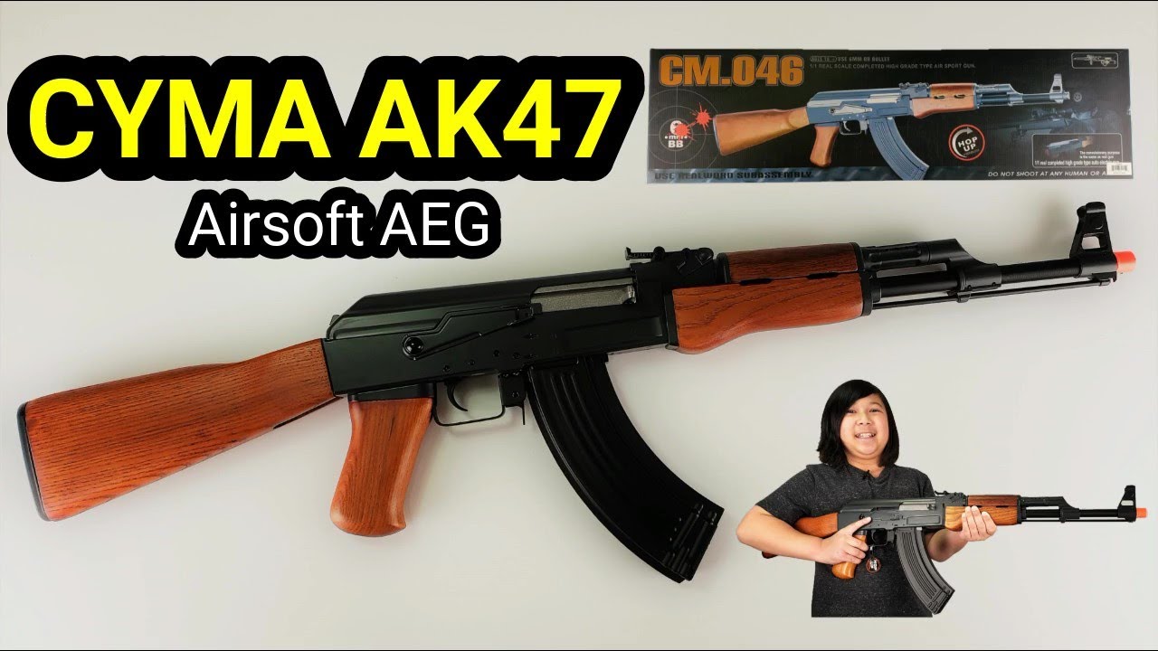 CYMA AK47 Airsoft AEG Unboxing