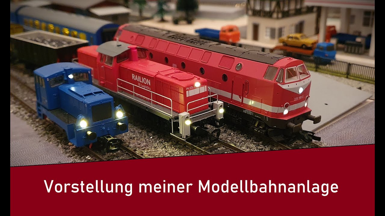 Meine Modellbahnanlage Rügersbrunn Spur TT