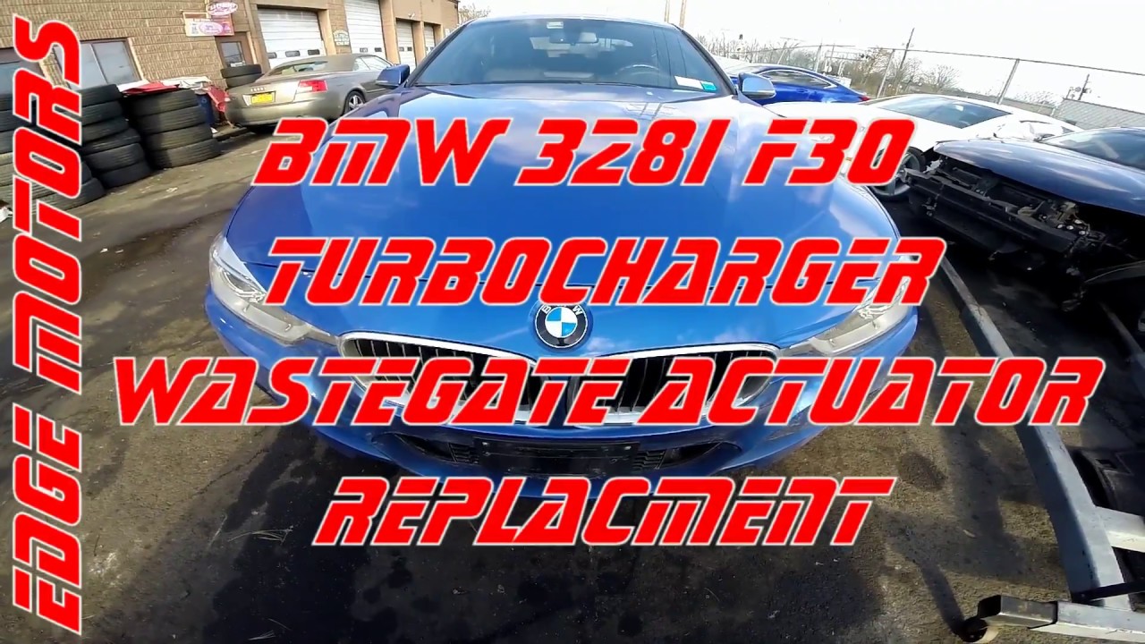 Замена актуатора перепускного клапана BMW F30 328I своими руками от Edge Motors