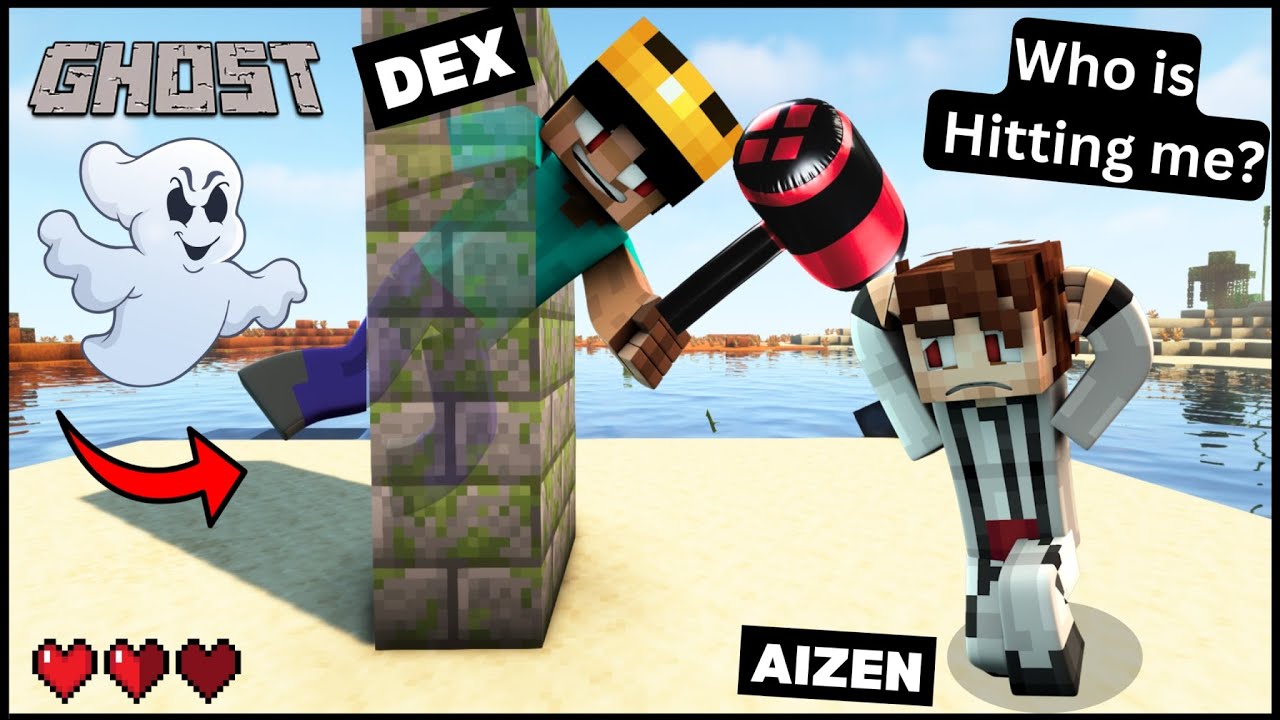 I Became GHOST And Pranked My Friend in Minecraft Hindi