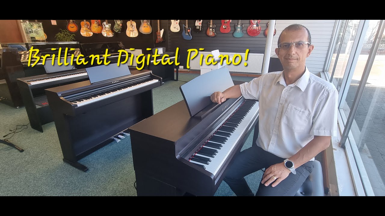 Kawai CA49 Digital Piano - Description & Demonstration - The best piano with Wooden Keys?