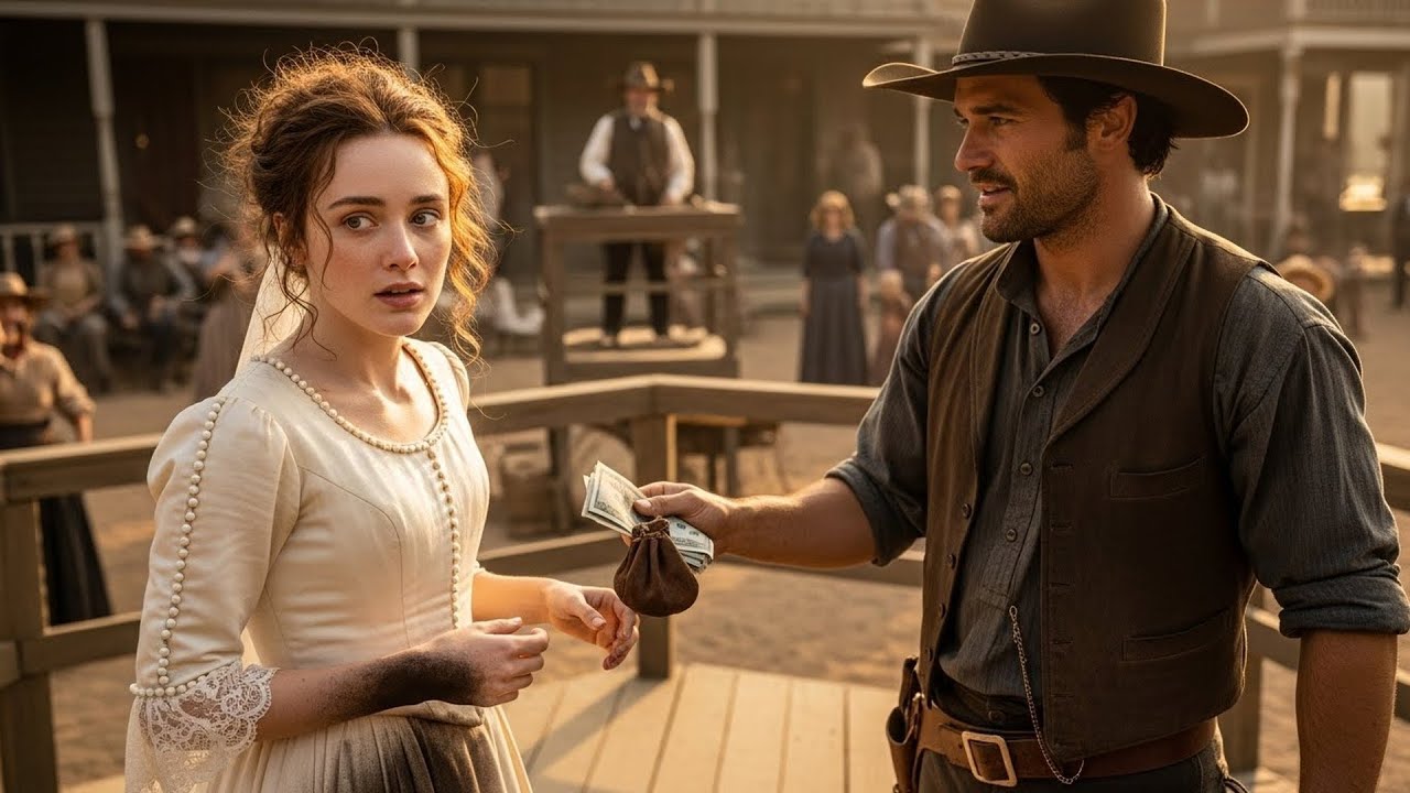 She Was Auctioned Still Wearing Her Wedding Dress, The Cowboy Said 