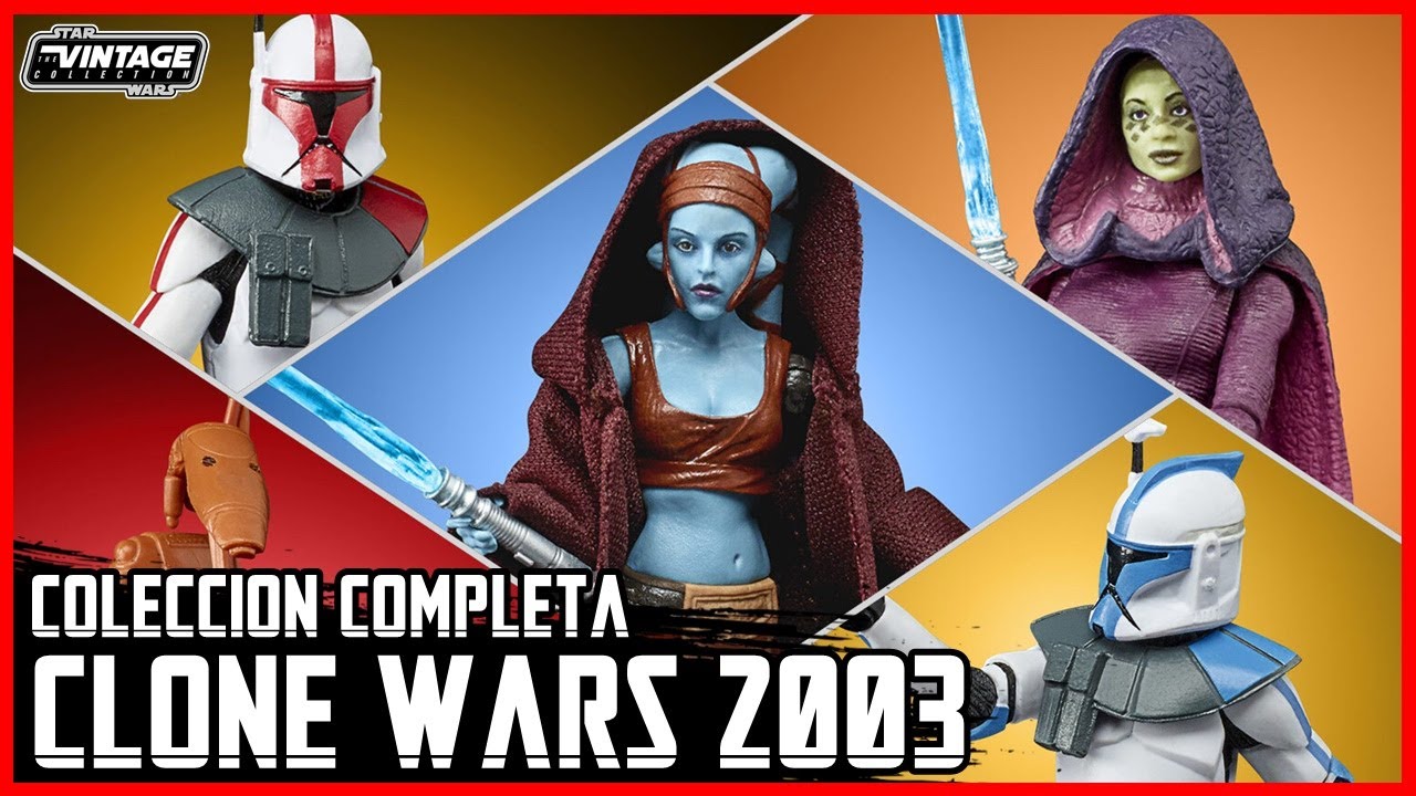 Star Wars - The Vintage Collection: Clone Wars 2003 - Coleccion completa - Jeshua Revan