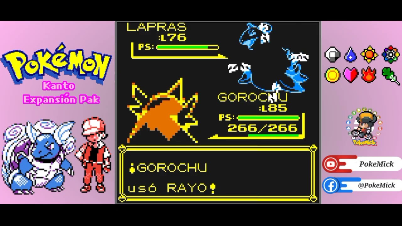 Pokemon Kanto Expansion Pak #32 Revancha Vs el Elite 4 😃🏆