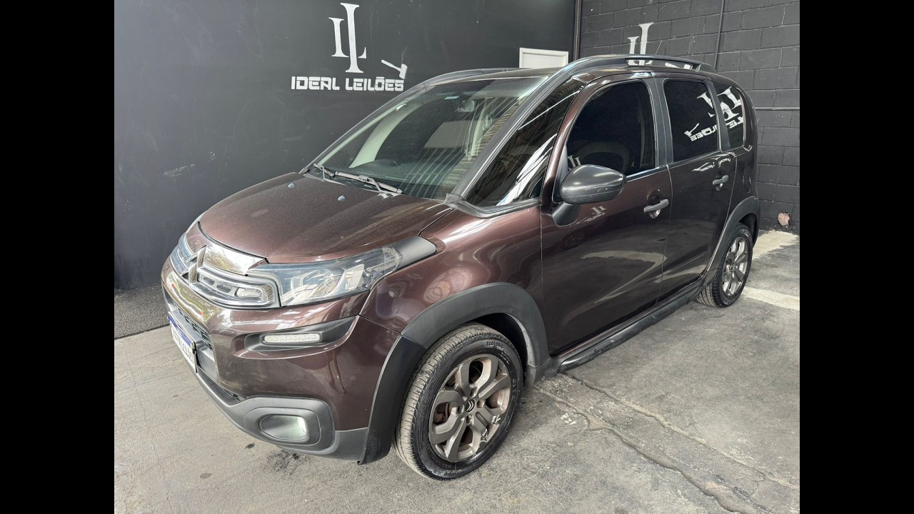 VEÍCULOS EM LEILÃO - Citroën AIRCROSS Live 1.5 Flex/GNV 2018