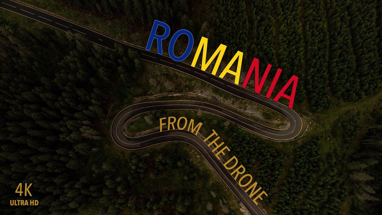 Najpiękniejsze trasy Rumunii z drona [4K] - Transfogaraska, Transalpina, Transbucegi