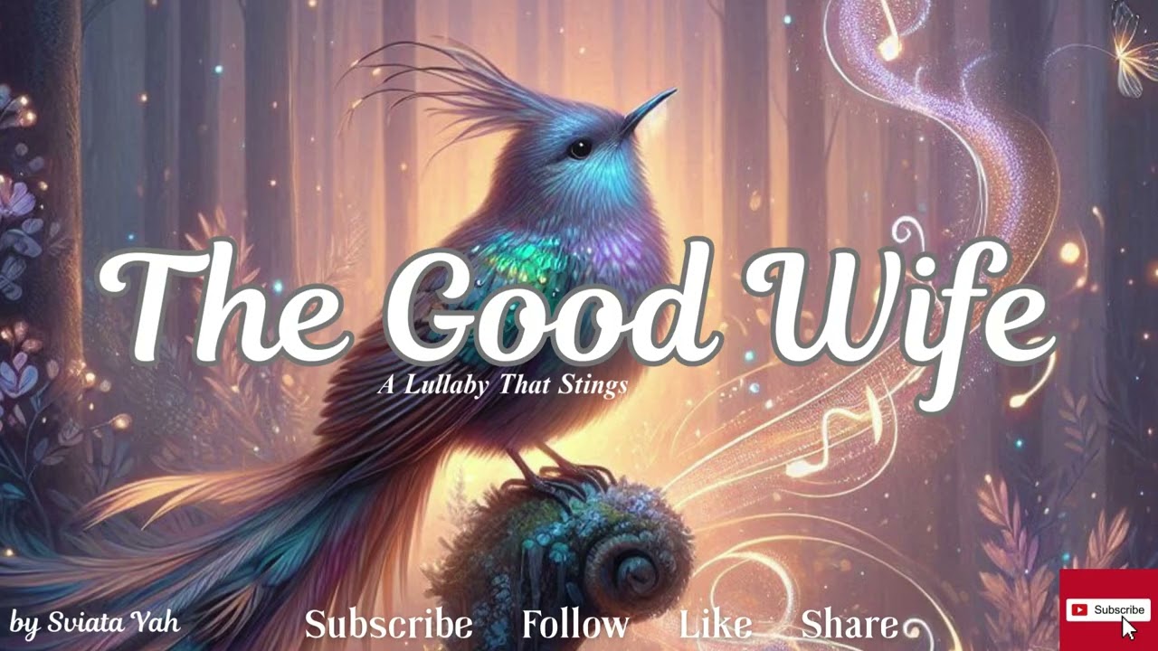 THE GOOD WIFE ~ a Satirical SONG, a Lullaby That Stings { 