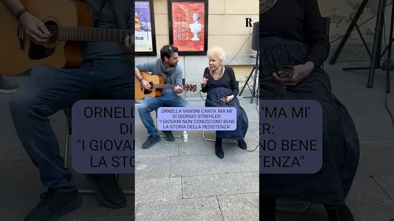 Ornella Vanoni canta 'Ma Mi' di Strehler