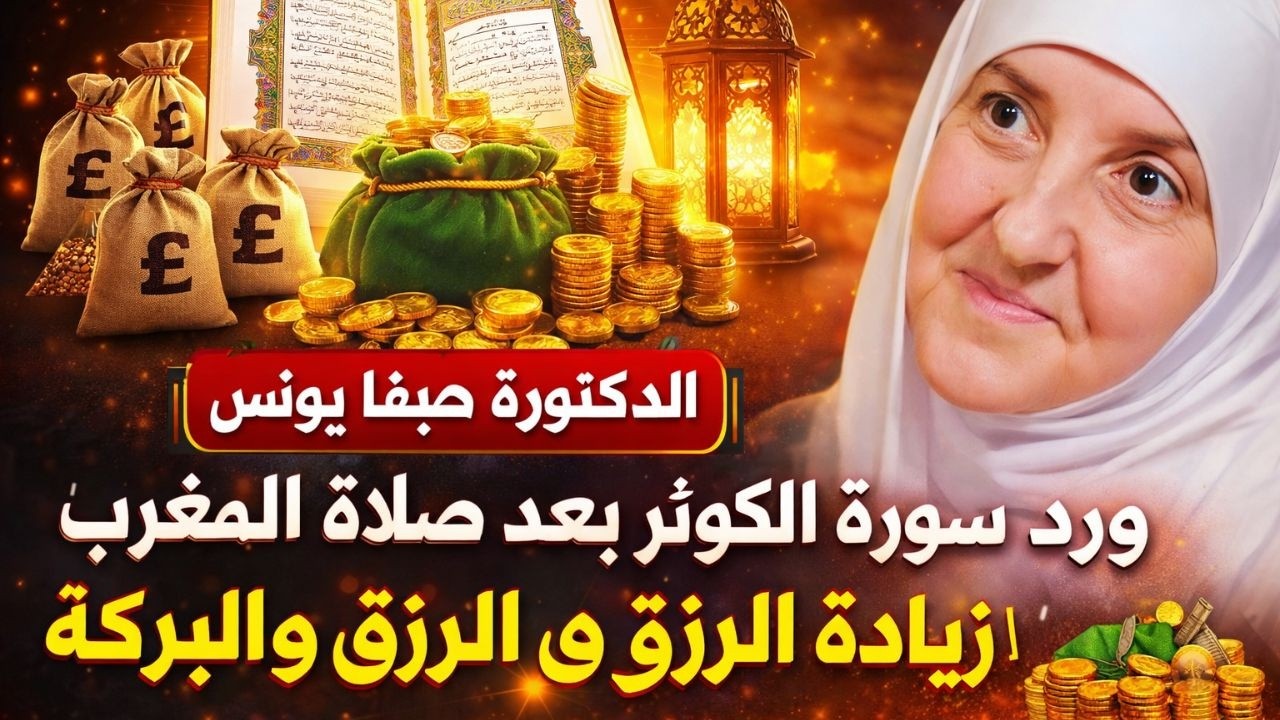 ورد سورة الكوثر بعد صلاة المغرب لزيادة الرزق والبركة | عمل مجرب يوم الجمعة | الدكتورة هيفاء يونس