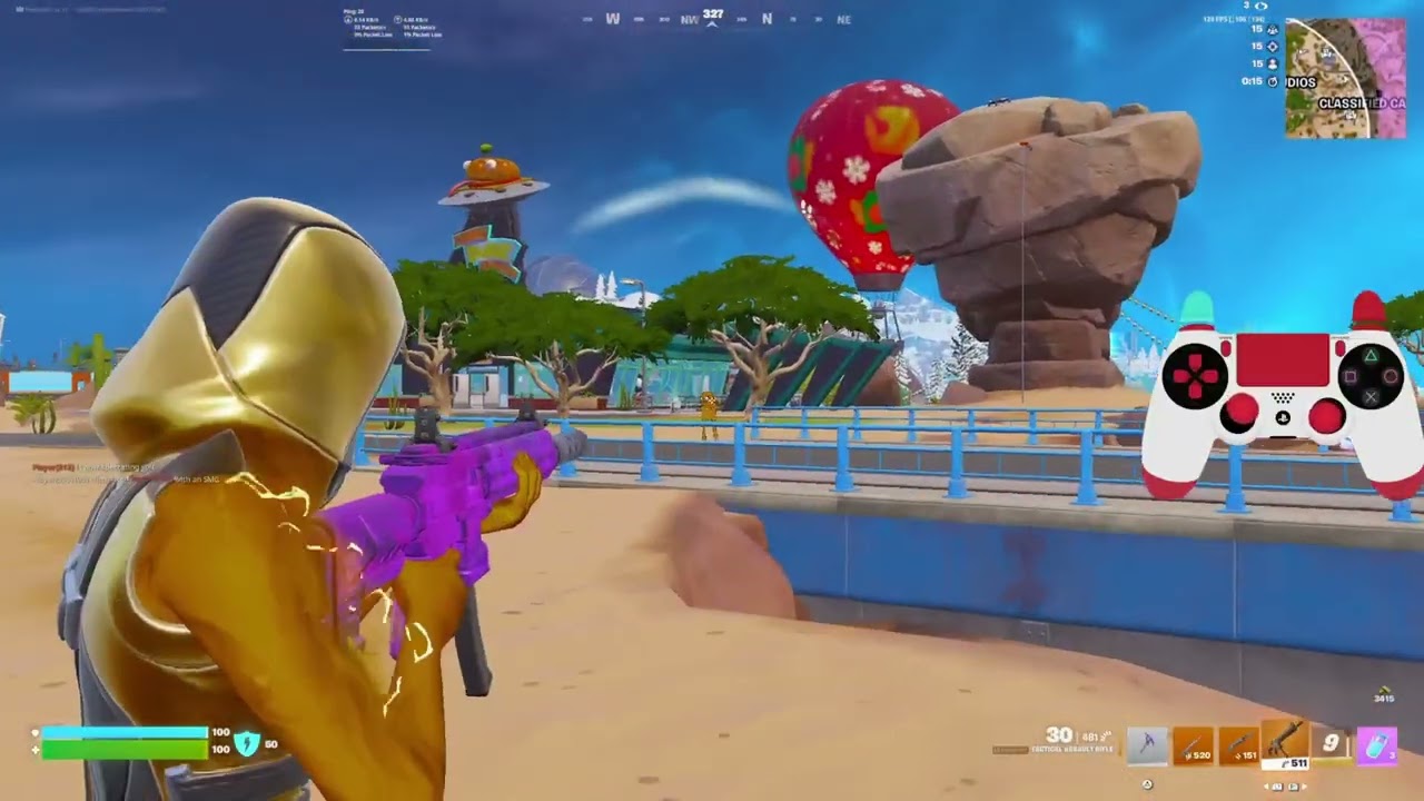 Fortnite Augury Skin Gameplay (September 2025 Crew Pack)