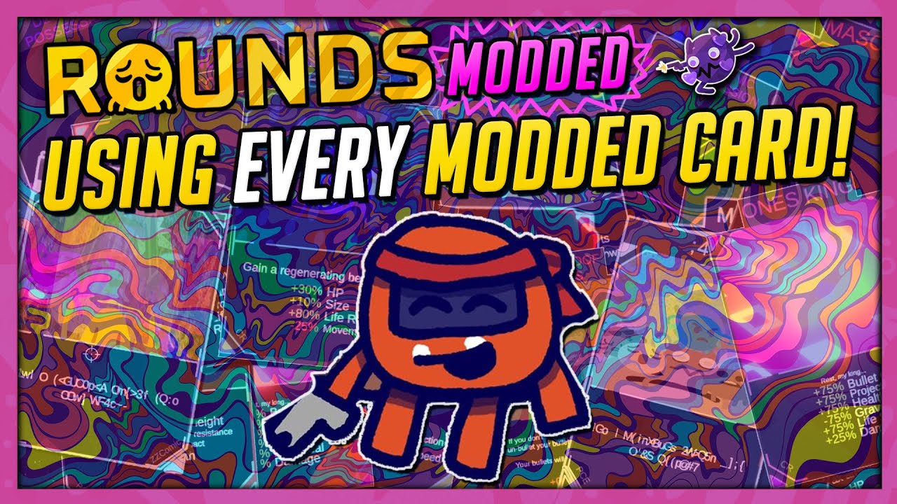 USING EVERY SINGLE MODDED CARD! | Modded ROUNDS