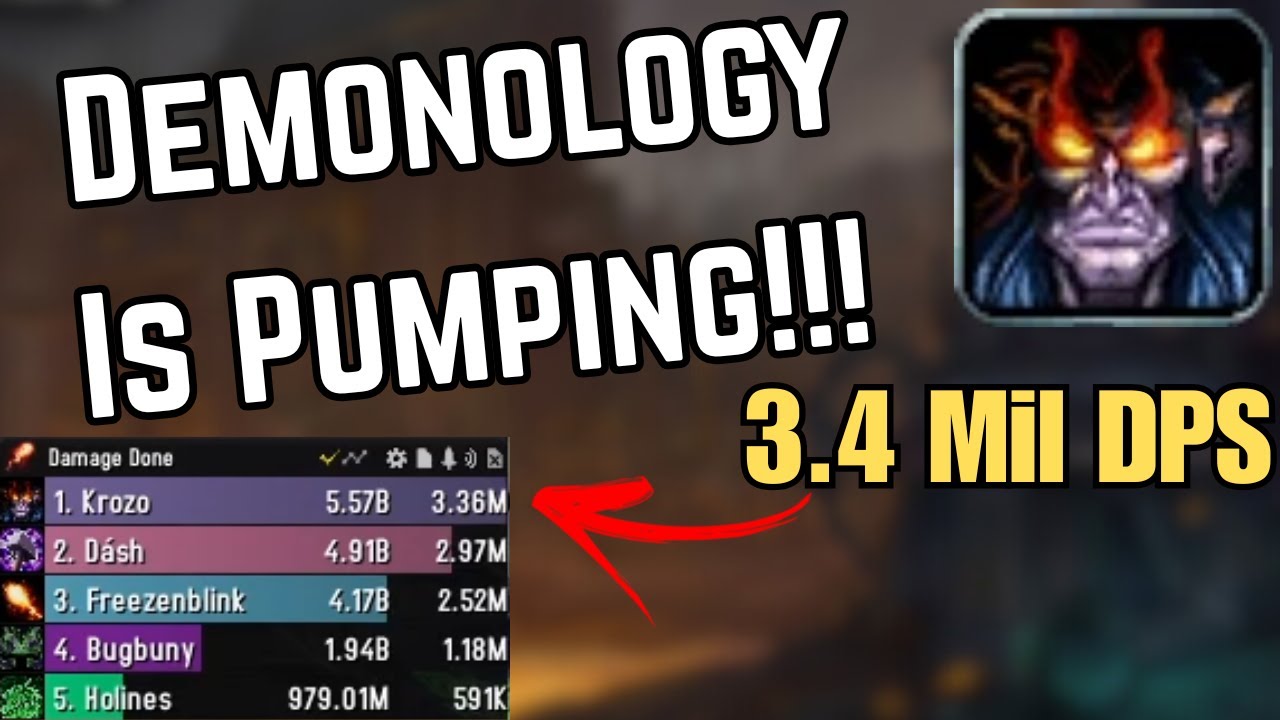 THE MOTHERLODE!!! +13 | Demonology Warlock POV (3.4 MILLION DPS)