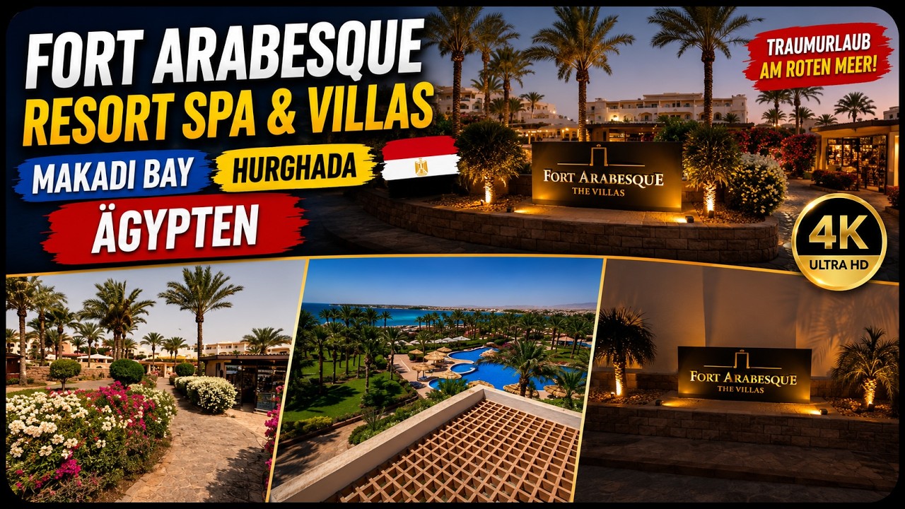 Fort Arabesque Resort Spa & Villas  Makadi Bay  Hurghada  Ägypten