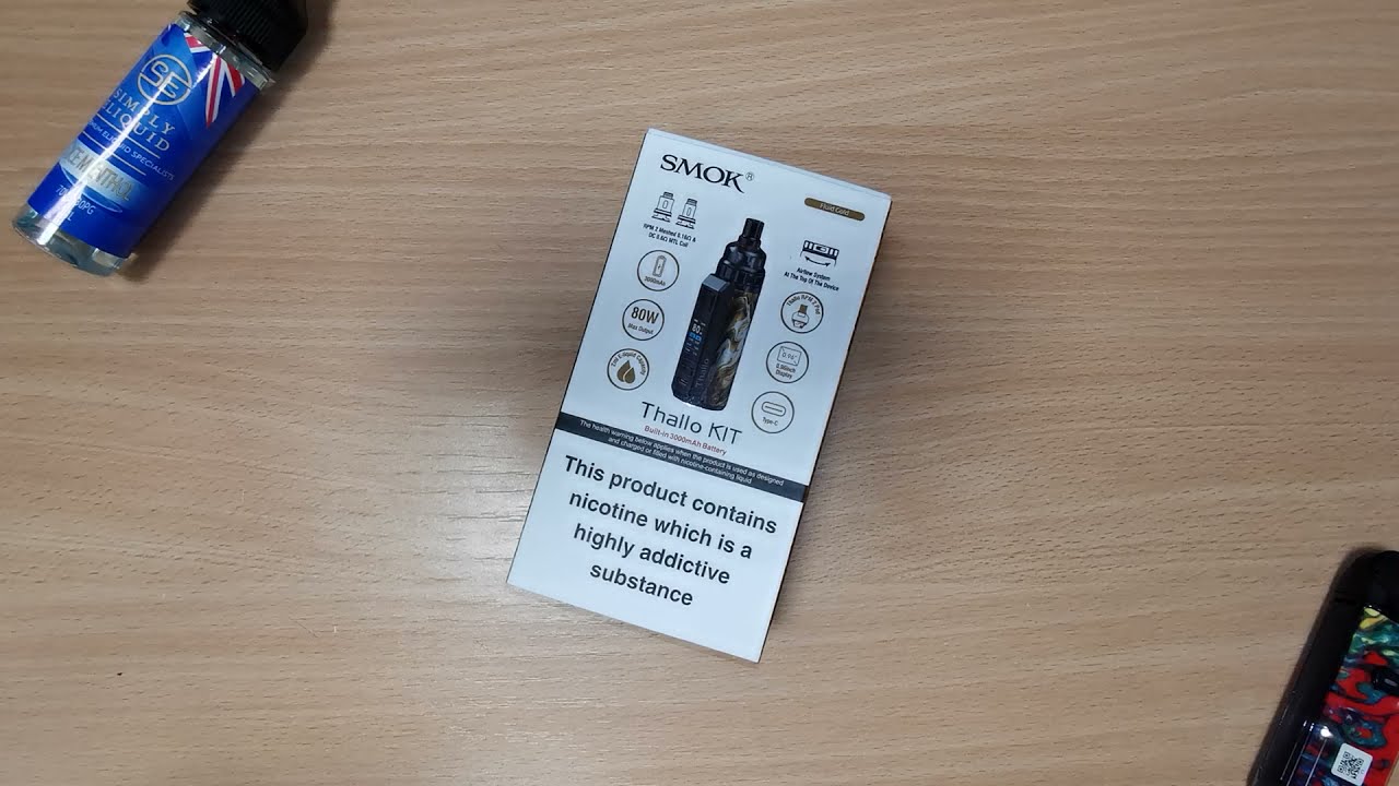 Smok Thallo kit unboxing.