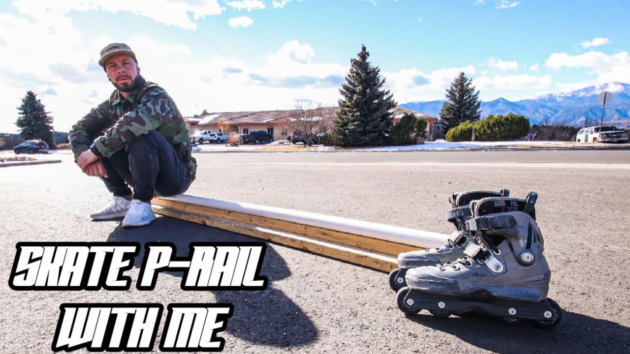 Aggressive Inline Practice rail (Beginner's Boot sesh) Part 2