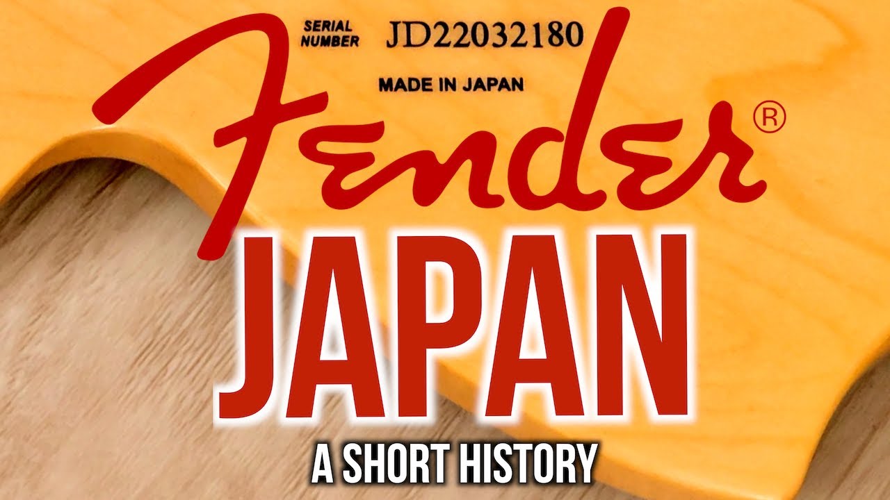 Fender Japan: краткая история