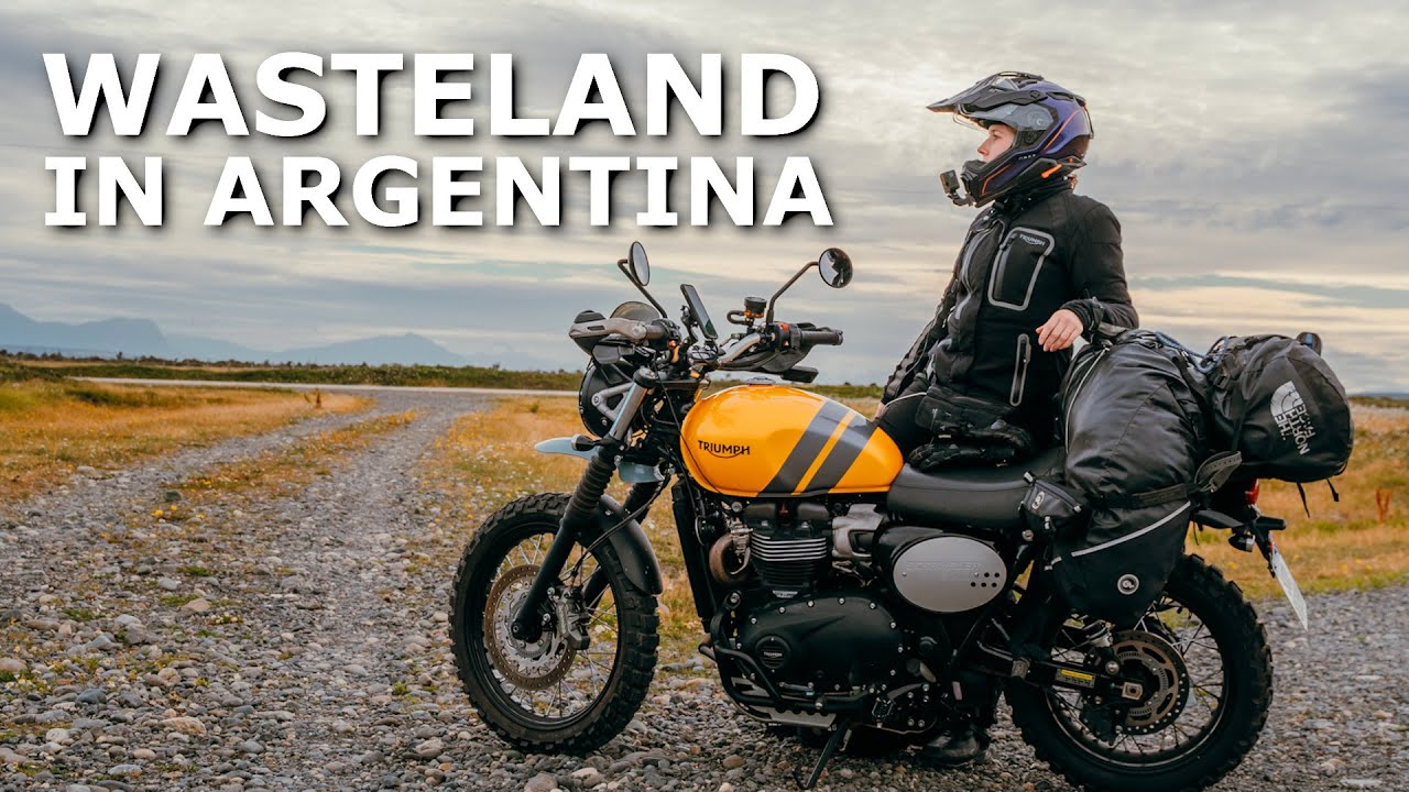 Прогулка по самому бесплодному ландшафту на свете! | South America Motovlog | EP 6