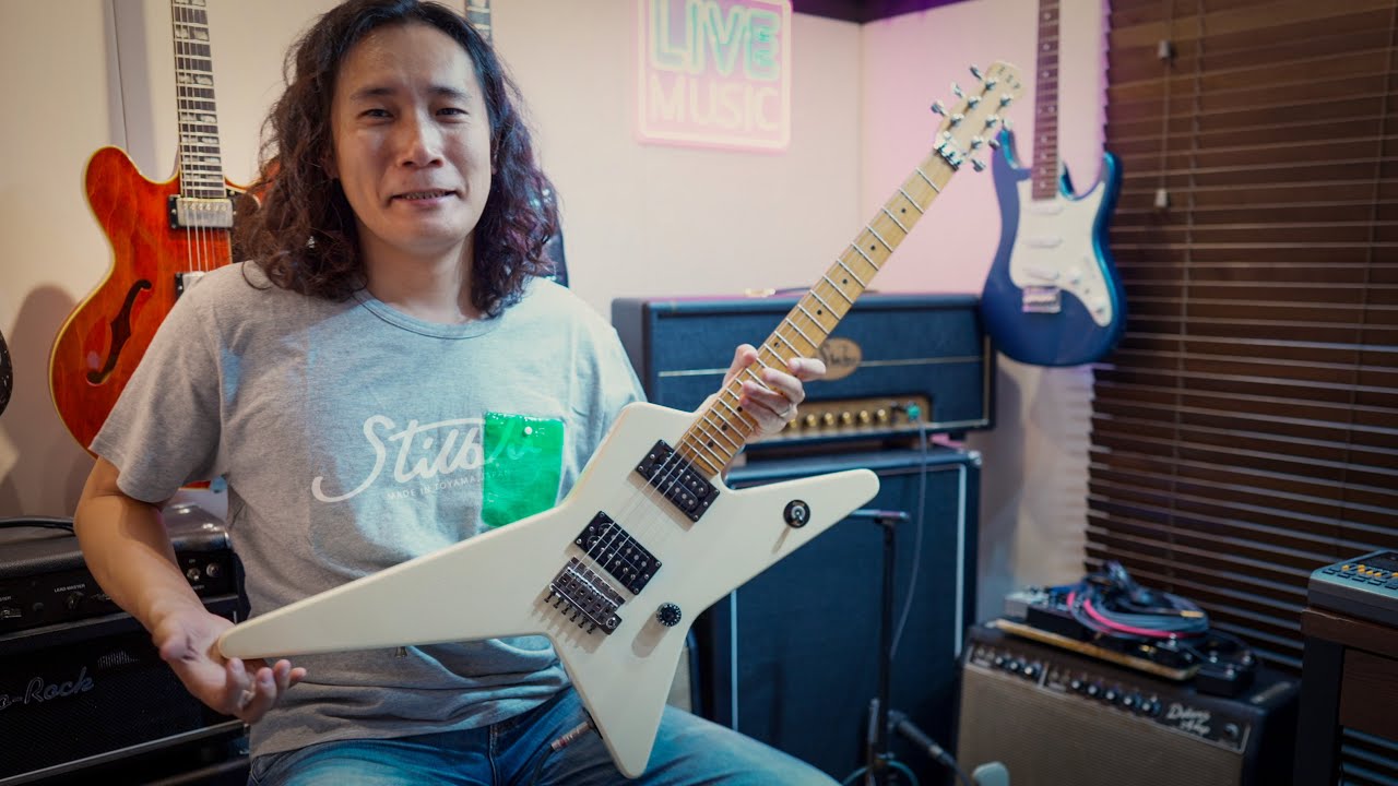 【変形ギター】ESPランダムスターを弾いてみた🎸