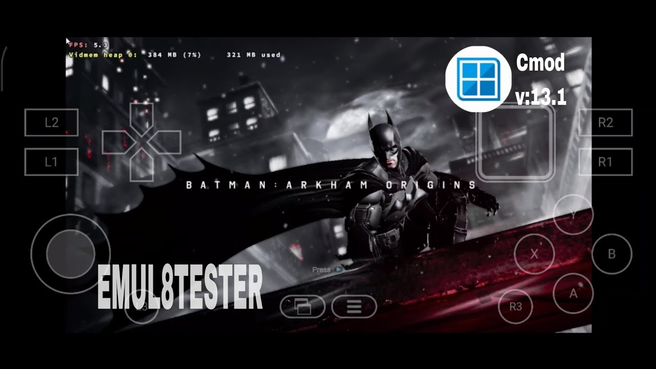 Batman Arkham Origins | Winlator Cmod v:13.1 Mobile | Poco F5 | Testing | Gameplay