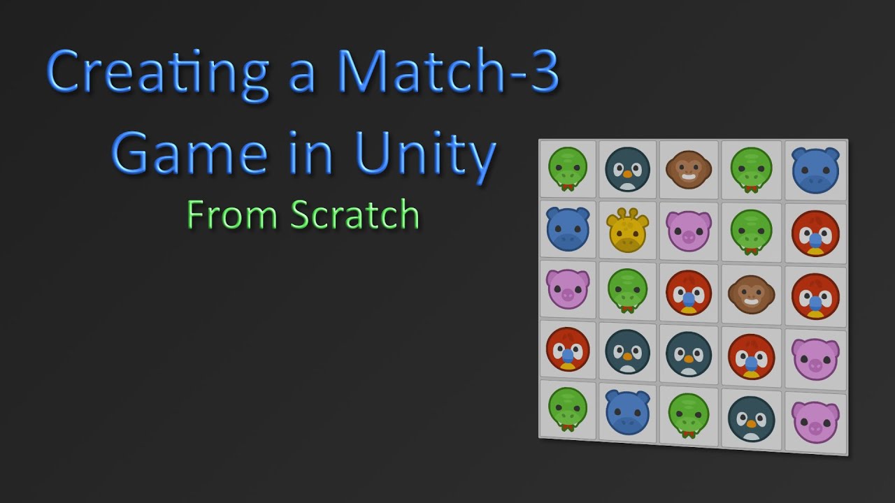 Creating a Match 3 Game in Unity