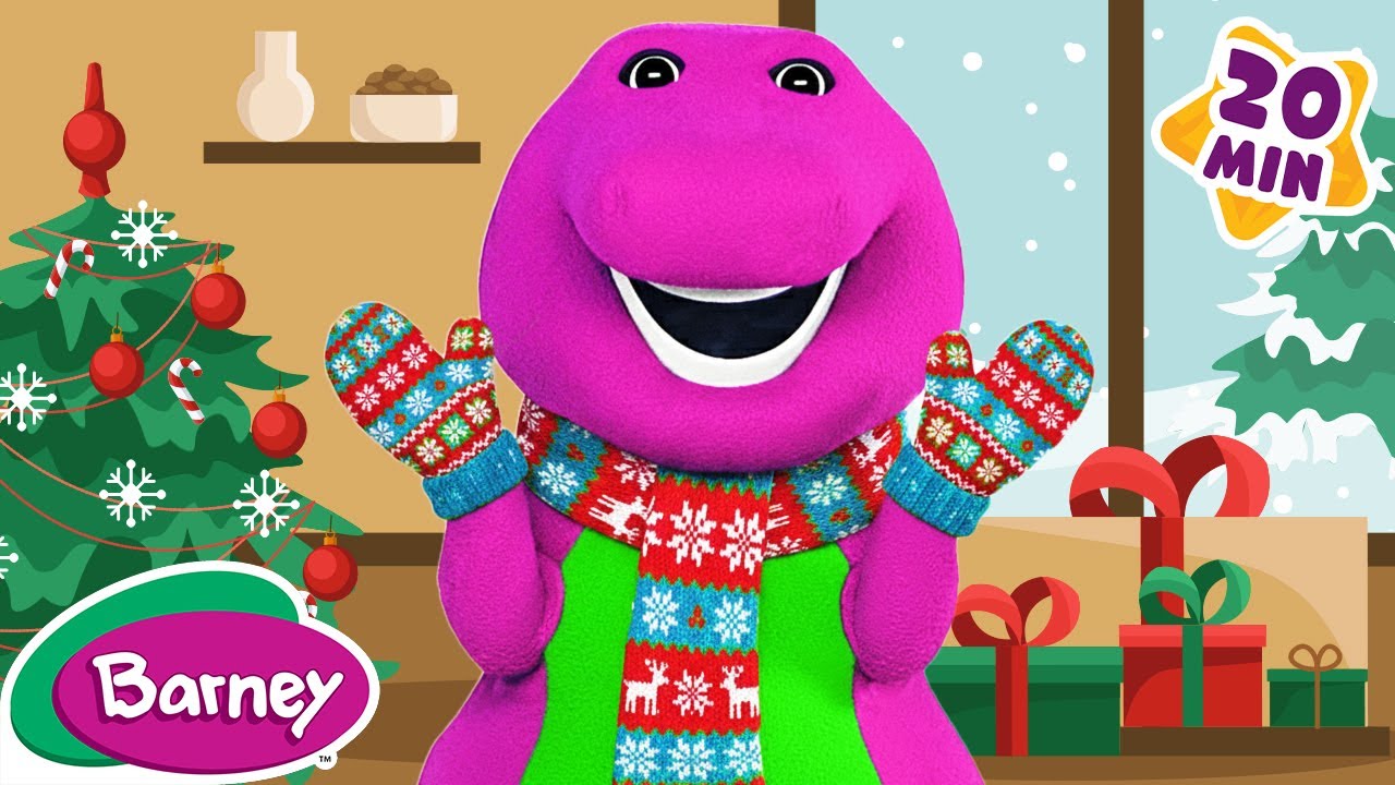 We Wish You a Merry Christmas | Holiday for Kids | More Barney Nursery Rhymes and Songs for Kids