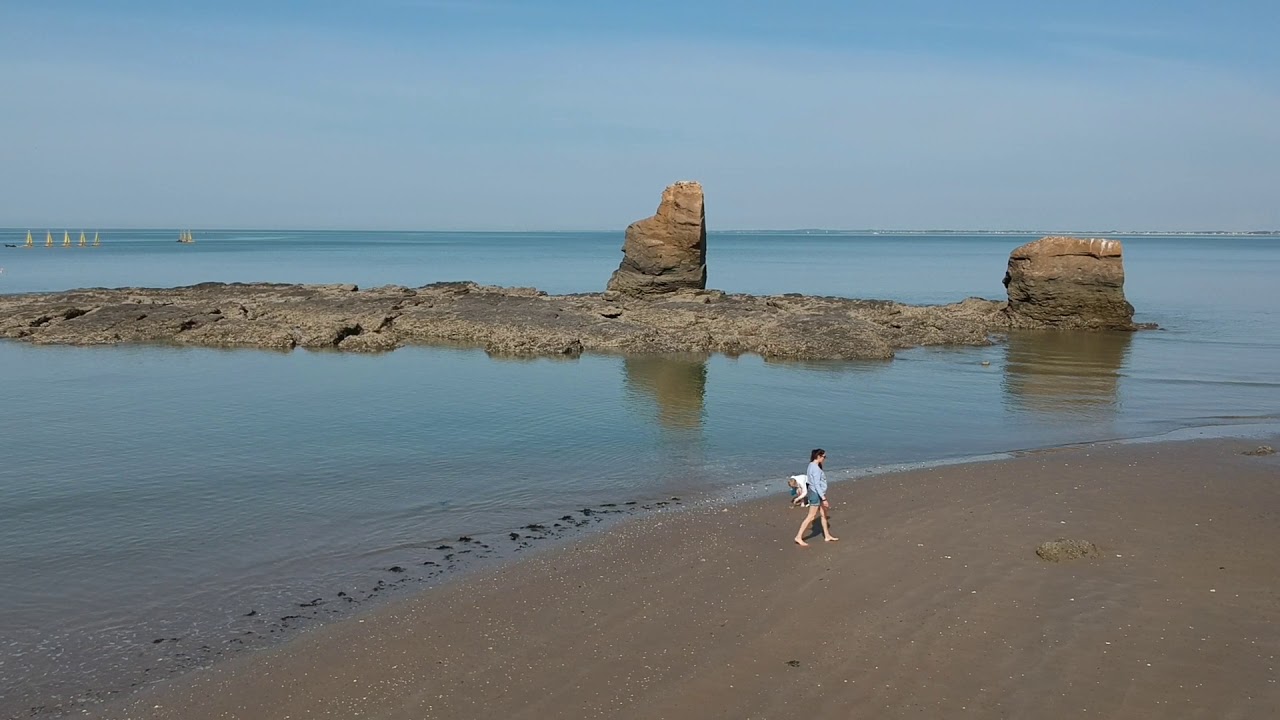 Bretagne, vu du ciel... Penestin Morbihan....