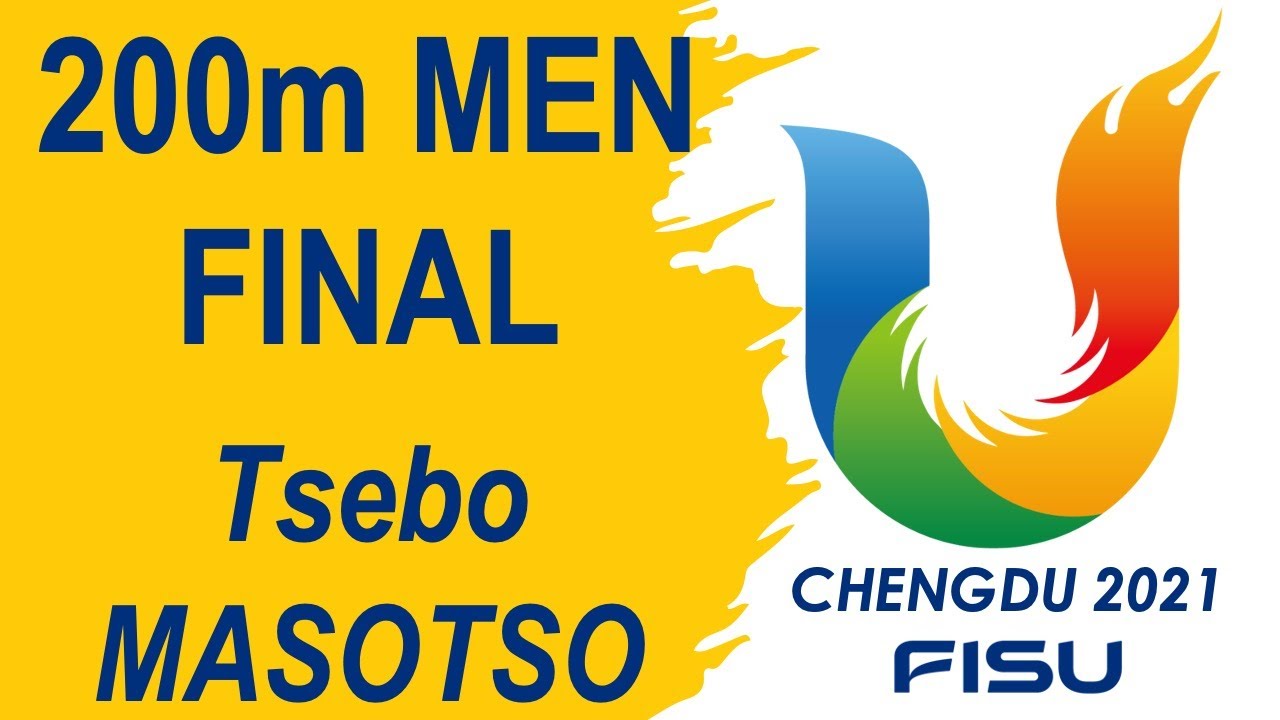 Tsebo Matsotso 🇿🇦 2023 World University Games, Chengdu - 200m Men Final 🥇 20.36s