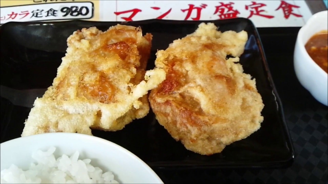 980 Yen [Fried chicken Only Tomakomai Lunch] からあげ専科 鶏から屋 痺れる2カラ定食 激辛麻婆豆腐 付き ランチ苫小牧 大きなサイズ