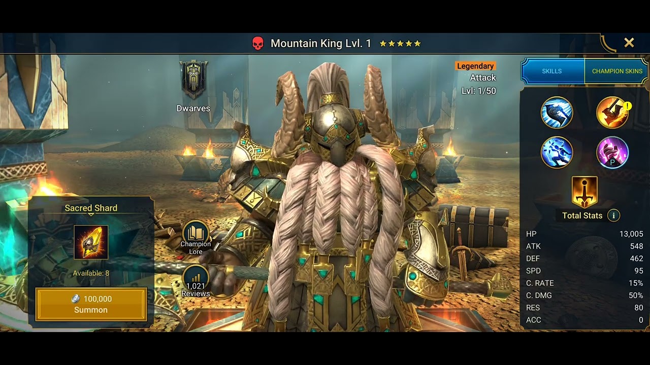 Pulling A Sacred Shard And Hitting GOLD In RAID Shadow Legends