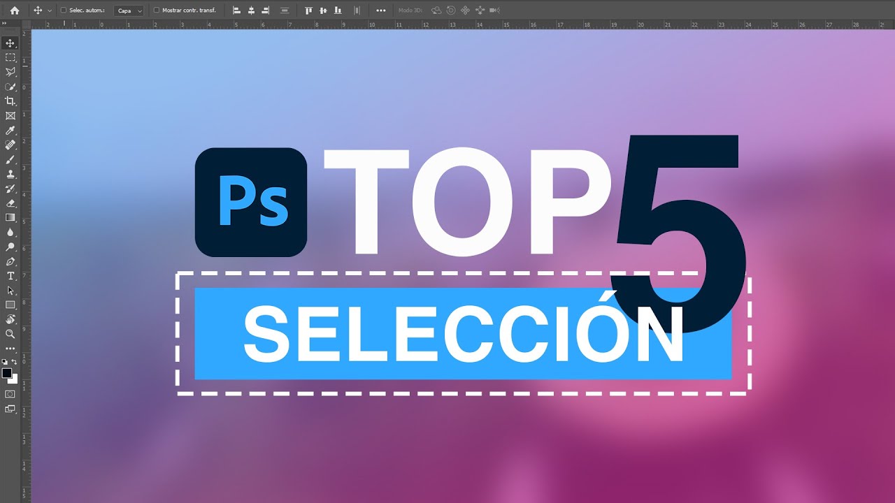 5 Métodos de SELECCIÓN Que No Conocías 🤩 Photoshop