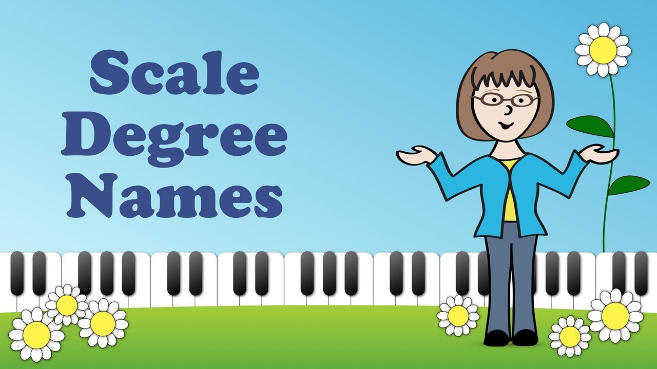 What are scale degree names in music?