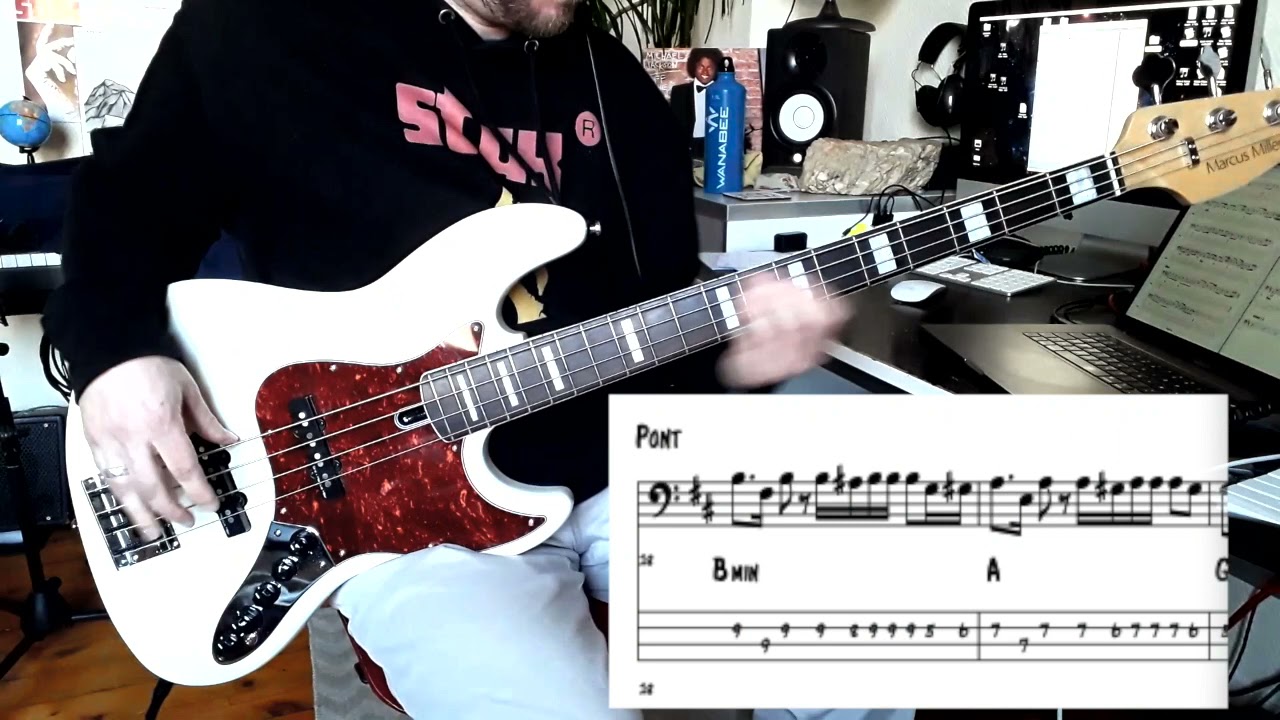 Basse - Moonage Daydream (David Bowie) entier BASS TAB