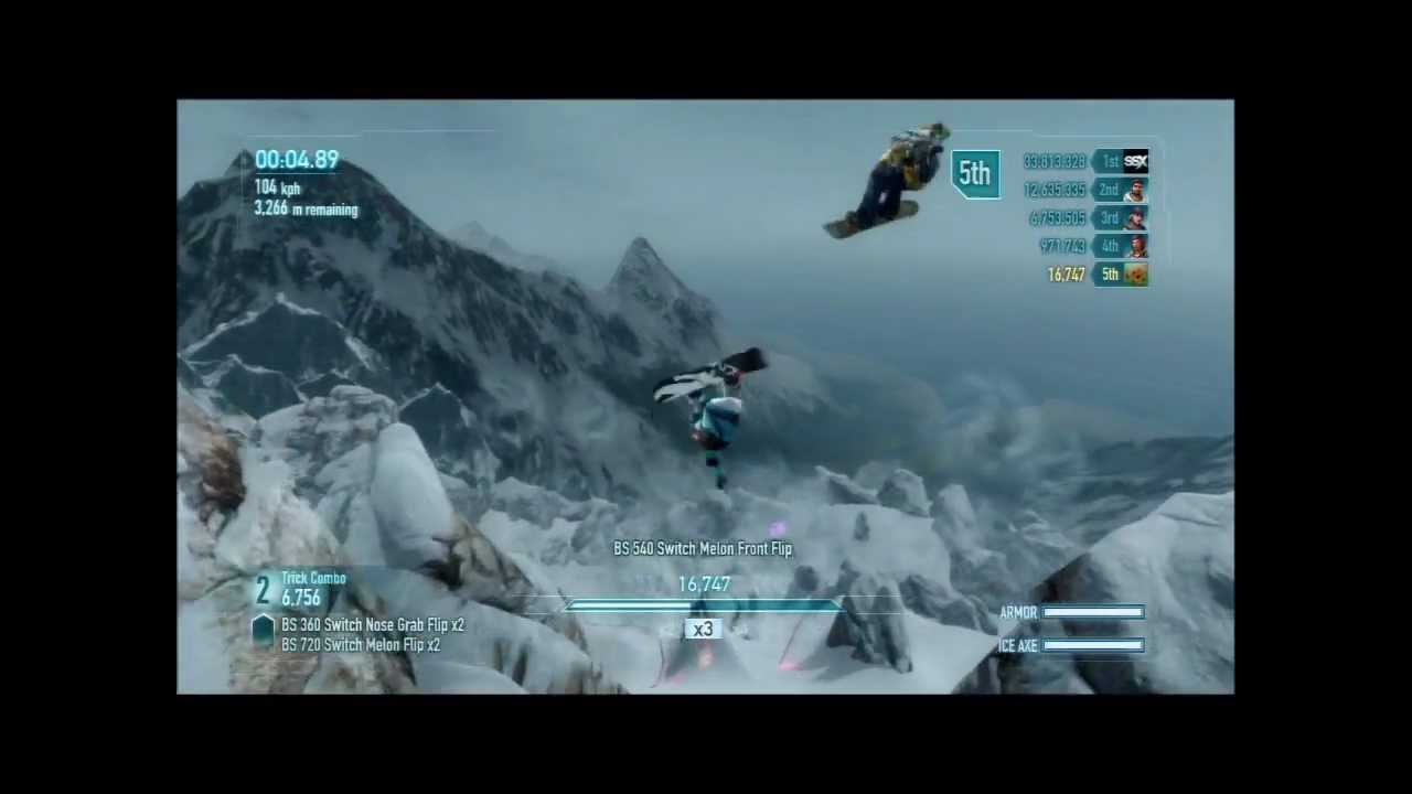 SSX- Mornin' Tiger Gameplay w/ Jerk it Out
