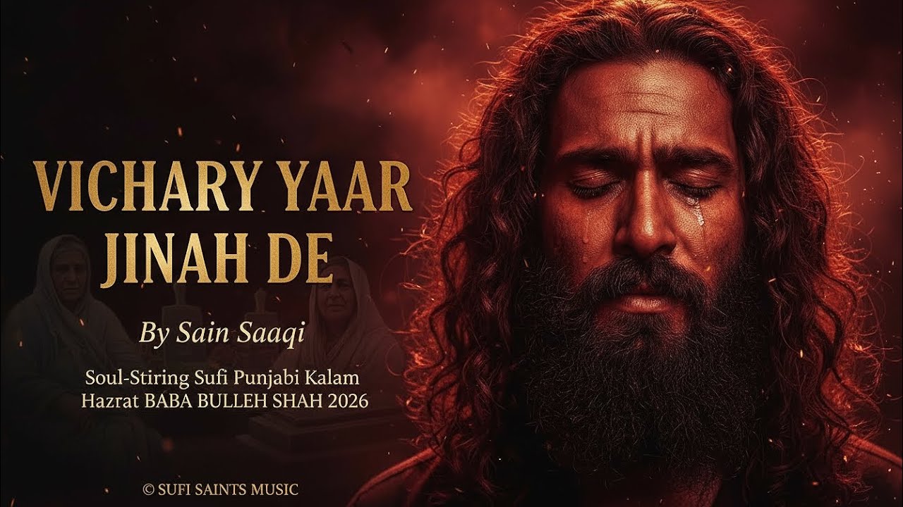 "Vichary Yaar Jinah De" | Devotional Soul-Stirring Sufi Punjabi Kalam Baba Bulleh Shah 2026 