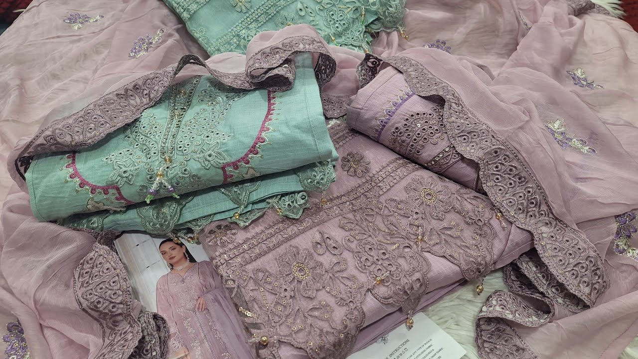 Pakistani TAWAKKOL Eid Party Three piece | Best 🎉Eid Collection 2026 | Three piece design 2026 
