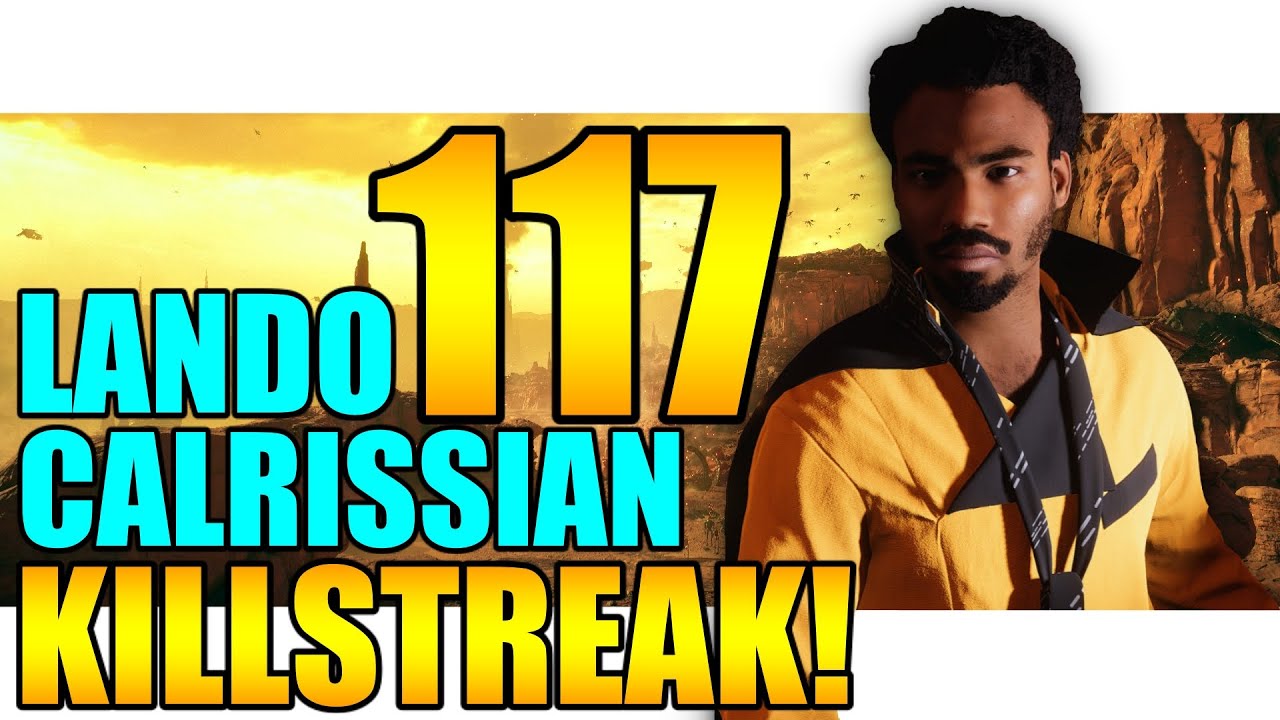 Star Wars Battlefront 2 117 Lando Calrissian Killstreak