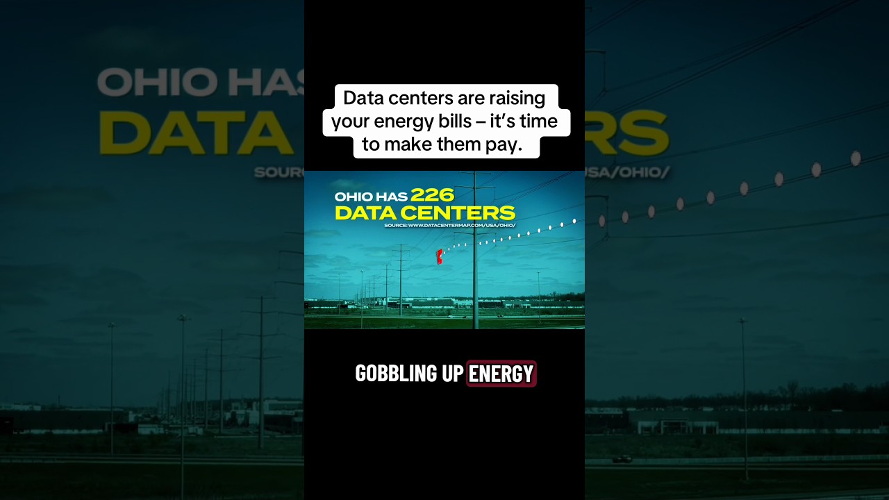 Data centers shouldn&rsquo;t get to play games with your energy bills. #ohio #datacenter