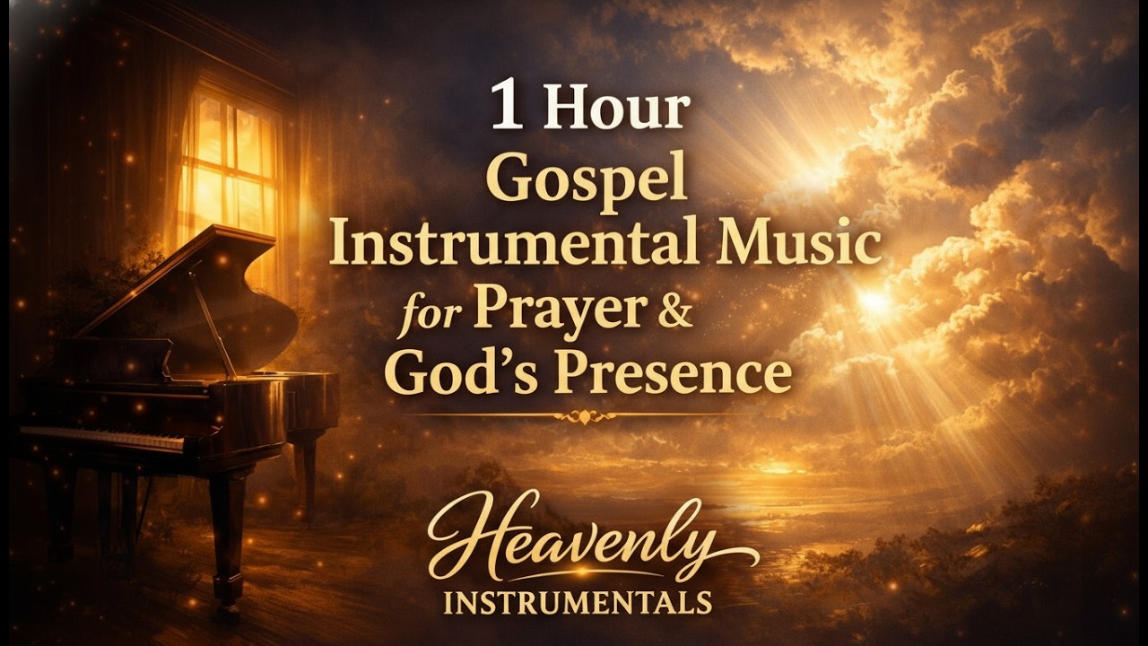 1 Hour Gospel Instrumental Music for Prayer & God’s Presence