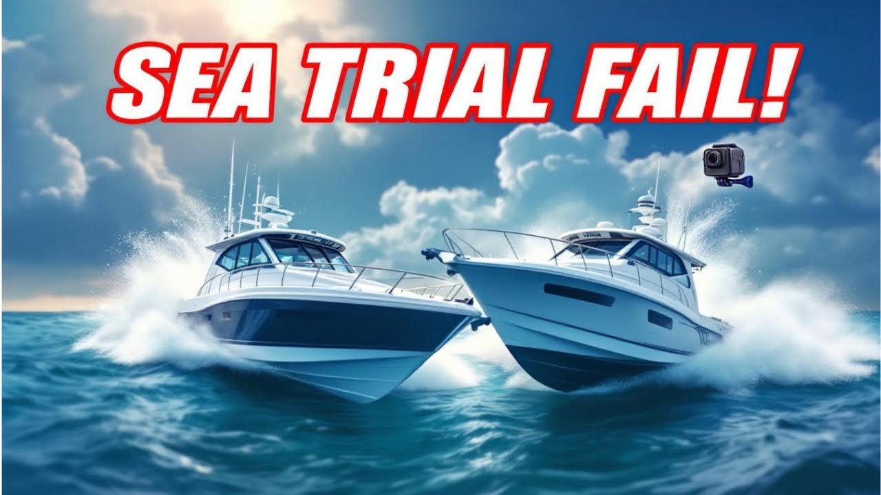 Boat Mishap Caught on Camera! 😱 Sea Trial Goes Wrong