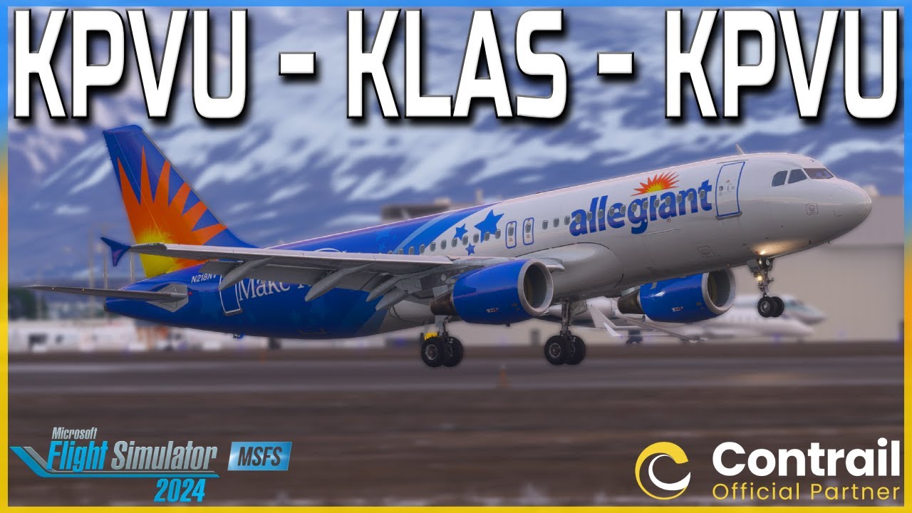 🔴 MSFS 2024 LIVE - Allegiant Air Ops | Provo ⇄ Las Vegas | Fenix A320