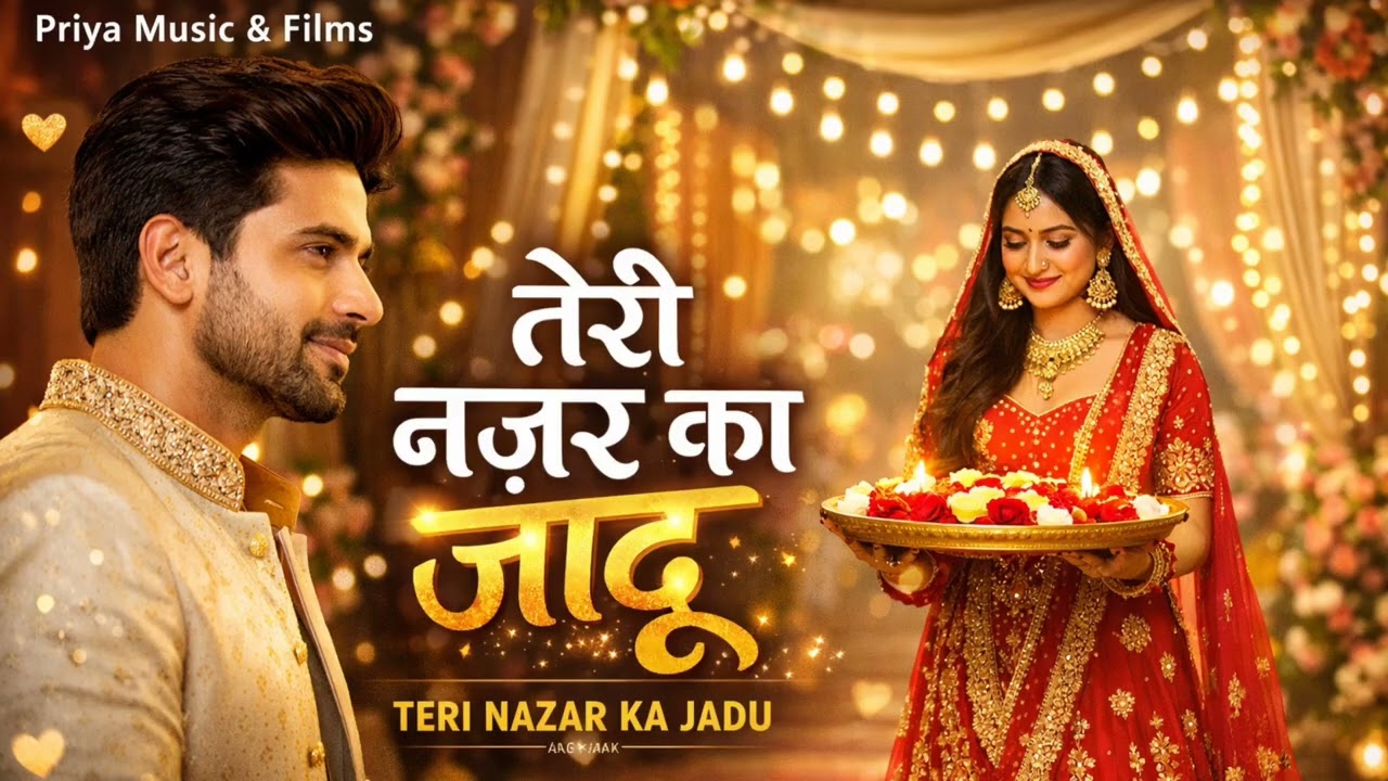 “तेरी नज़र का जादू | Wedding Love Song 2026 | Priya Music & Films”