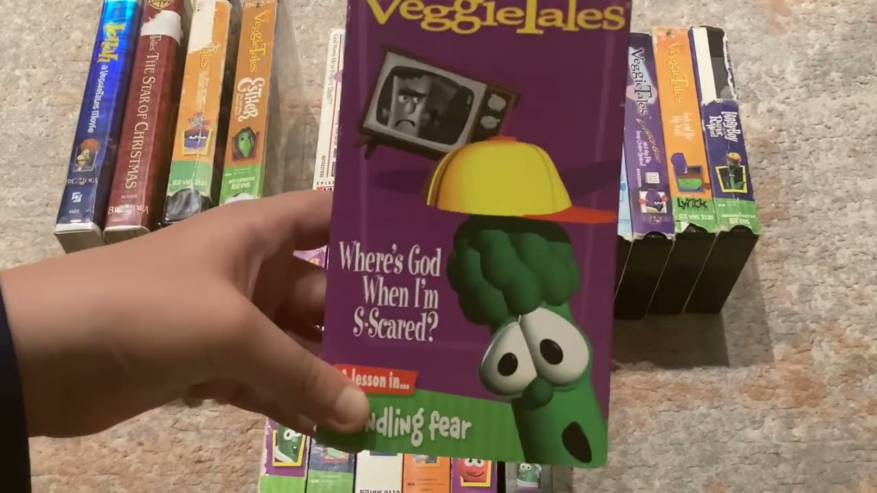 Veggie Tales VHS Collection Part 1