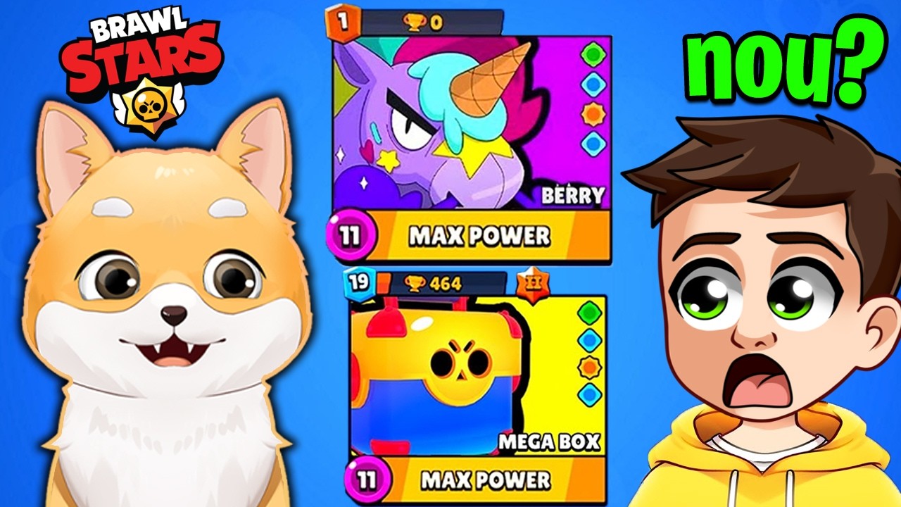 NOUL BRAWLER din MEGA BOX TOP SECRET in Brawl Stars!