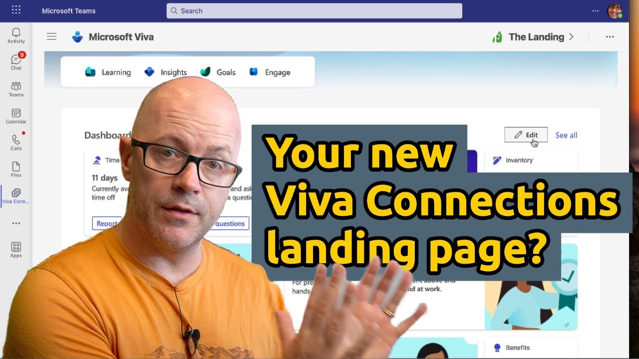Your new Viva Connections landing page?
